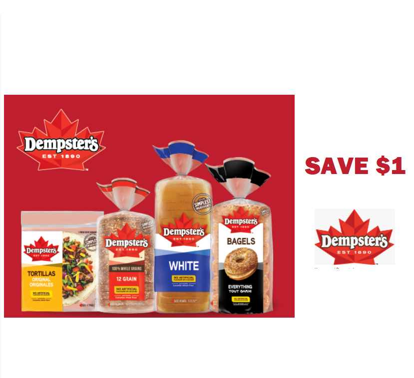 Image $1 off the Purchase of Any Dempster’s Product