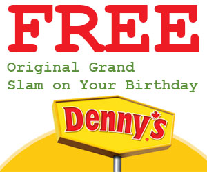 Image FREE Denny's Grand Slam 