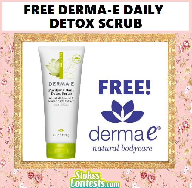 Image FREE Derma-E Daily Detox Scrub