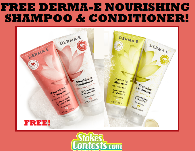 Image FREE Derma-E Nourishing Shampoo & Conditioner