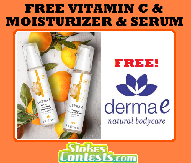 Image FREE Derma-E Vitamin C Moisturizer & Serum