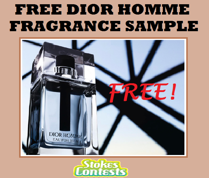 Image FREE Dior Homme Fragrance Sample