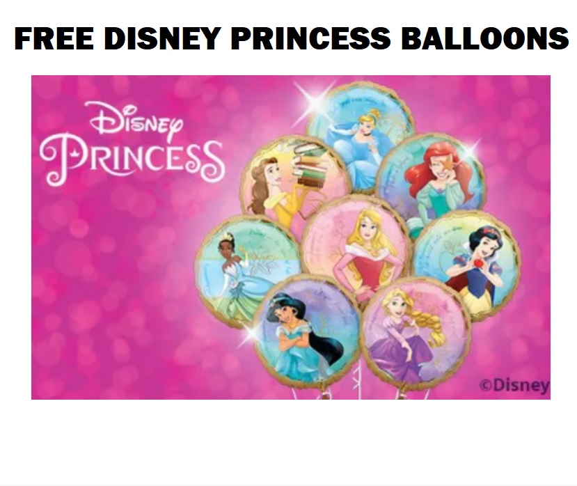 Image FREE Disney Princess Balloons