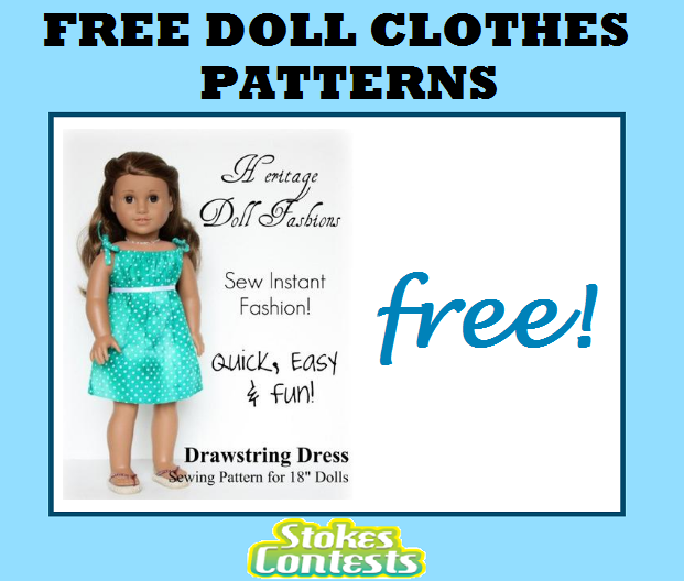 Image FREE Doll Clothes Patterns