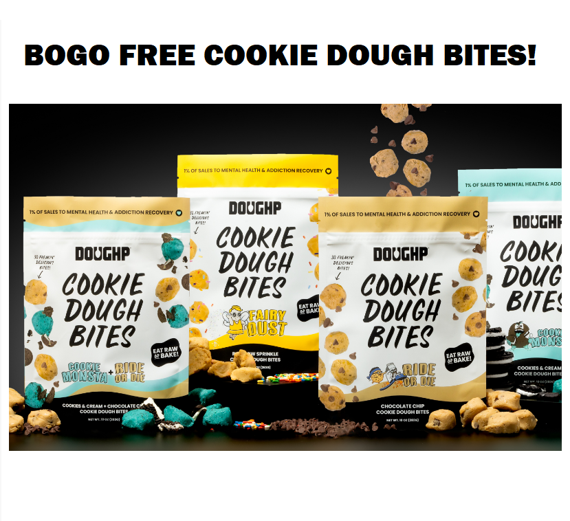 Image BOGO FREE Bags of Cookie Dough Bites