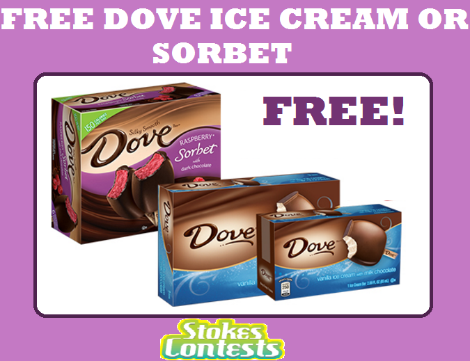 Image FREE Dove Ice Cream or Sorbet Multipack TODAY ONLY!