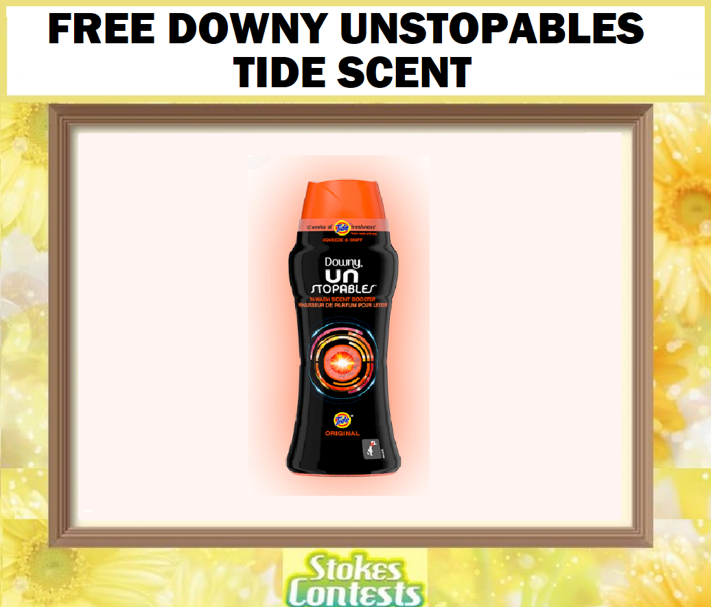 Image FREE Downy Unstopables Tide Scent