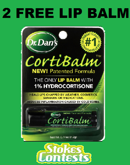 Image FREE Dr. Dan's CortiBalm Lip Balm. You GET 2!