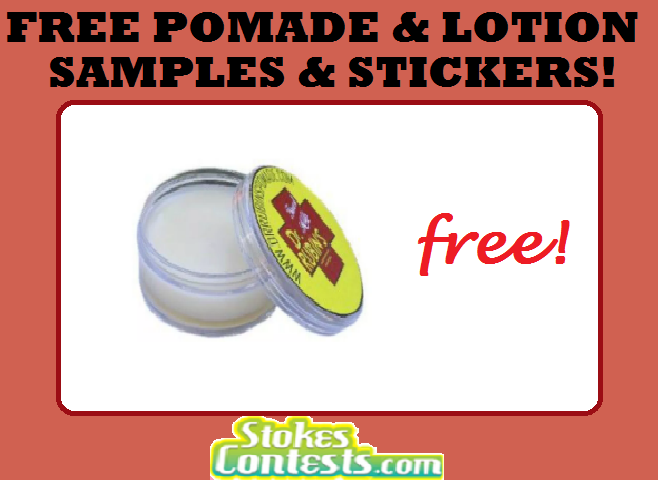 Image FREE Dr. Rubin's Pomade & Lotion Samples & Stickers