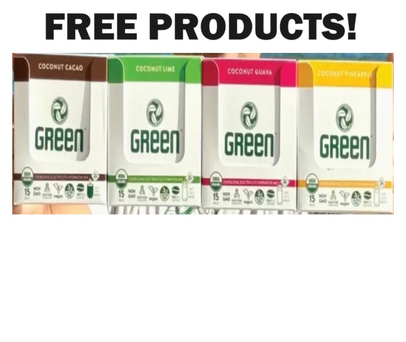 Image FREE Drink GREEN Daily Customized Sample Kit