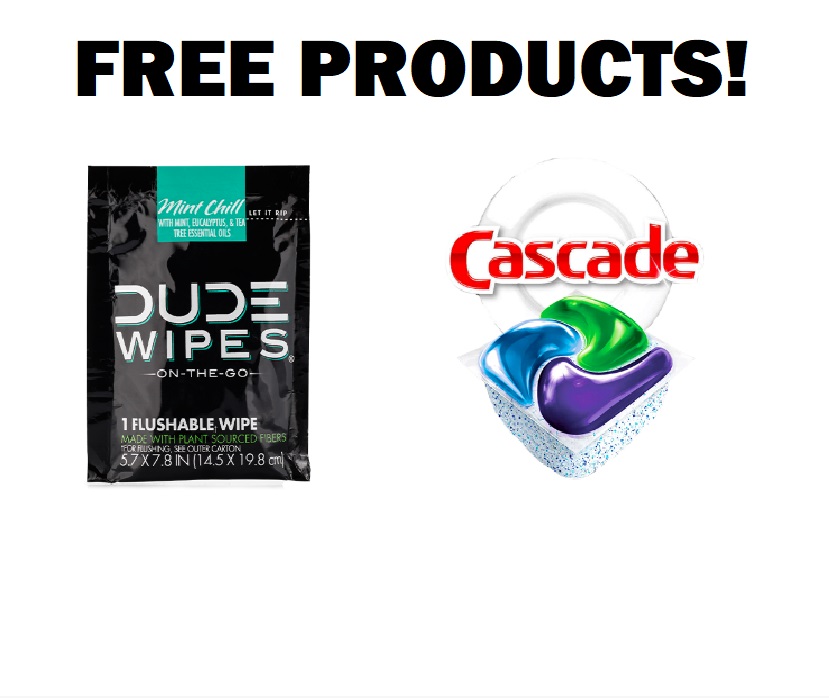 Image FREE Cascade Platinum Plus Or FREE Mint Chill Dude Wipe