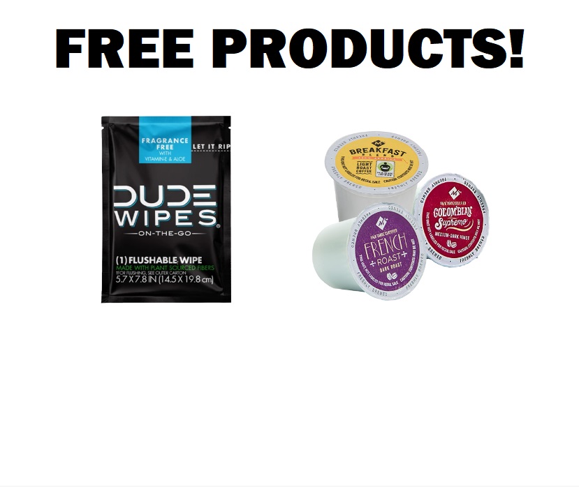 Image FREE Member's Mark Coffee Pods or Dude Wipes