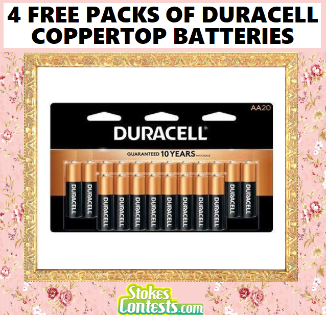 Image 4 FREE PACKS of Duracell Batteries