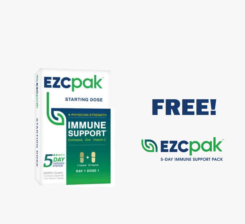 Image FREE EZC Pak 5-Day Tapered Immune Support