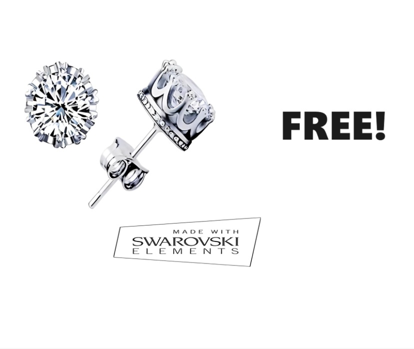 Image FREE Swarovski Earrings! Worth £40