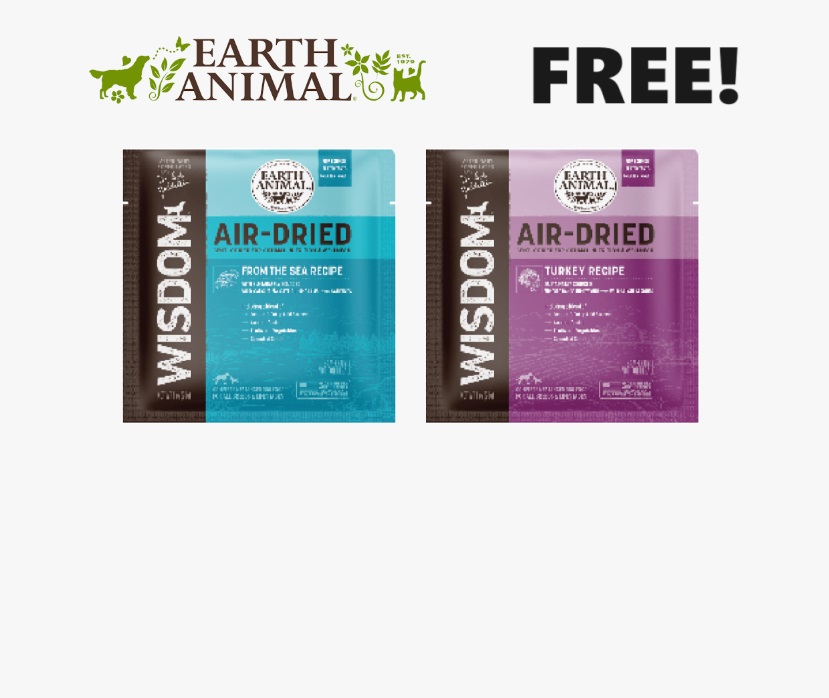 Image FREE Earth Animal’s Wisdom Air-Dried Dog Food