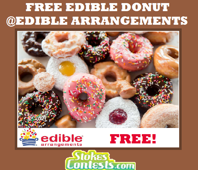 Image FREE Edible Donut at Edible Arrangements