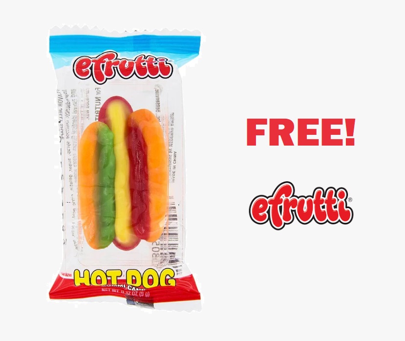 Image FREE Efrutti Gummi Hot Dog