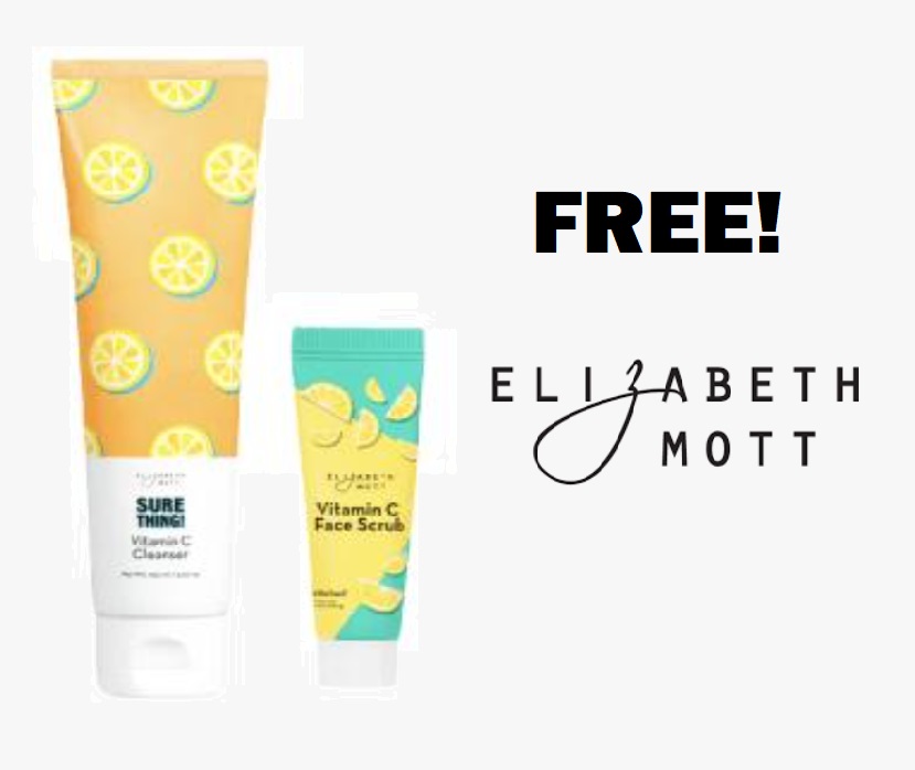 Image FREE Elizabeth Mott Face Cleanser and Face Scrub 