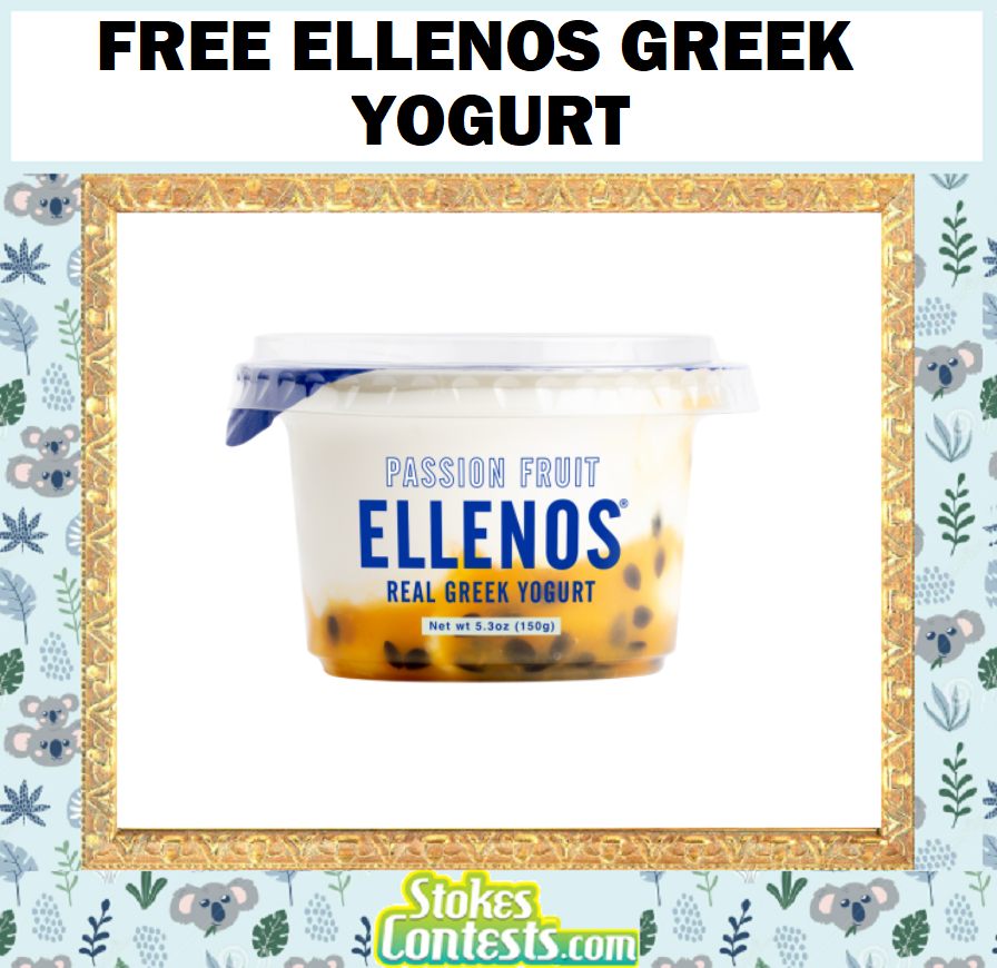 Image FREE Ellenos Greek Yogurt