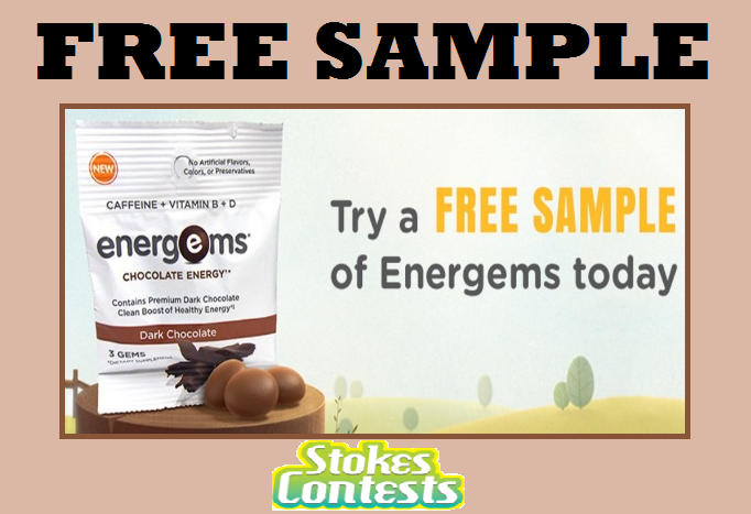 Image FREE Energems Chocolate Energy