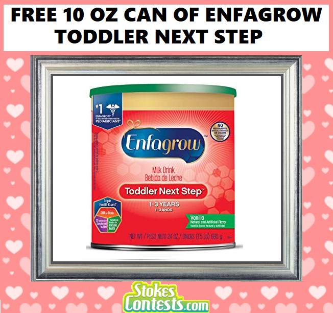 Image FREE 10 oz Can of Enfagrow Premium Toddler Next Step