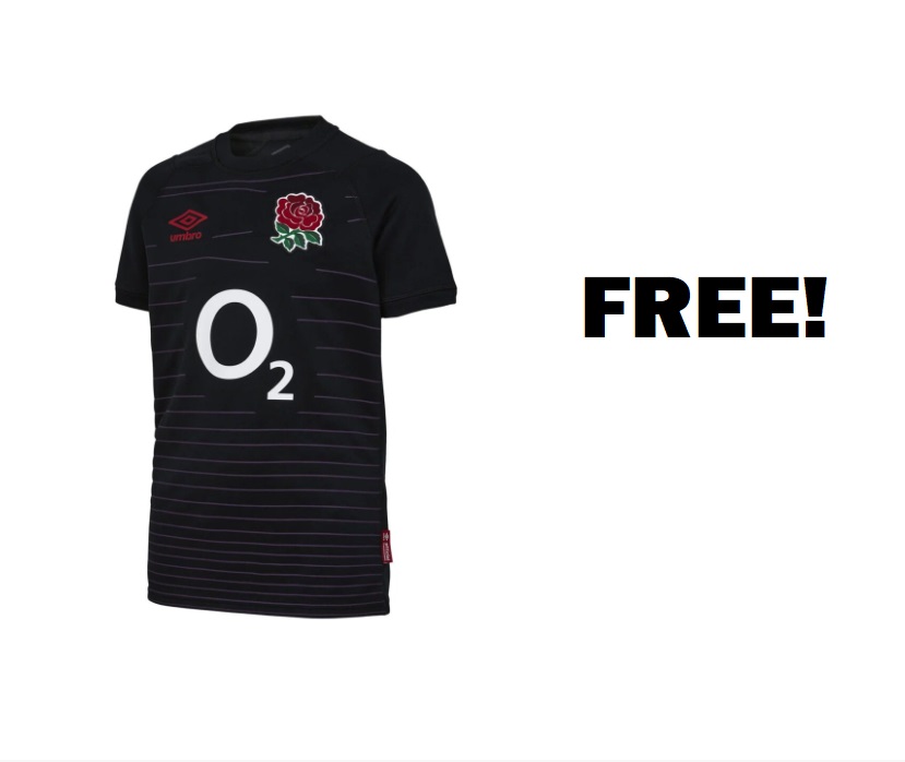 Image FREE England Rugby Voucher Worth £50