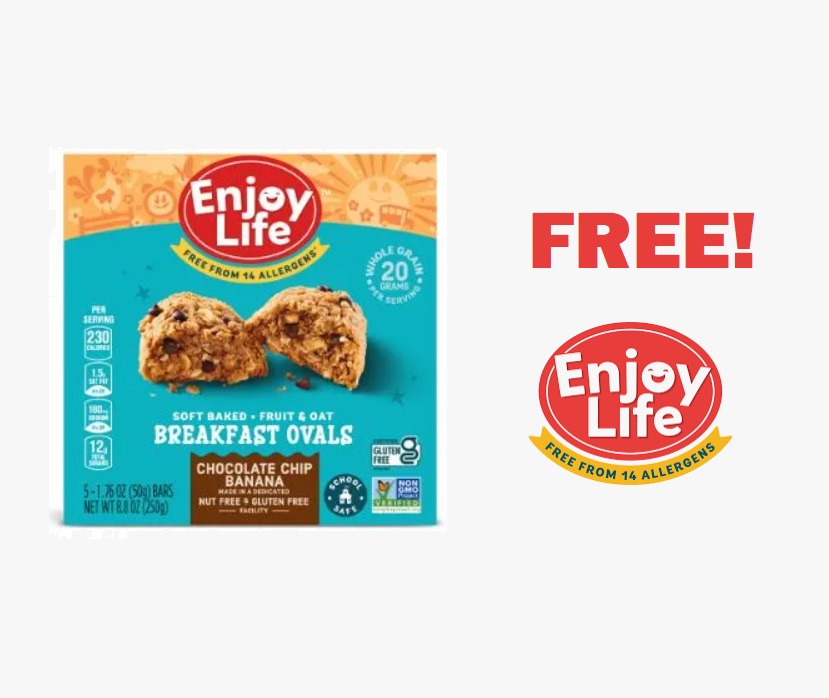 Image FREE Enjoy Life Breakfast Ovals & MORE!