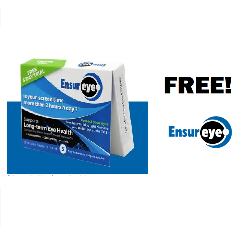 Image FREE Esur Eye Supplement 5 Day Supply