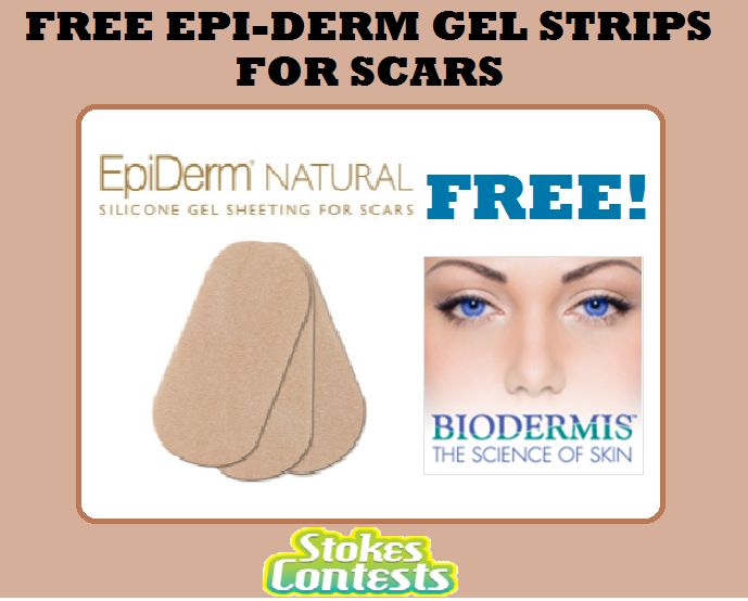 Image FREE Epi-Derm CAMO Silicone Gel Strips for Scars