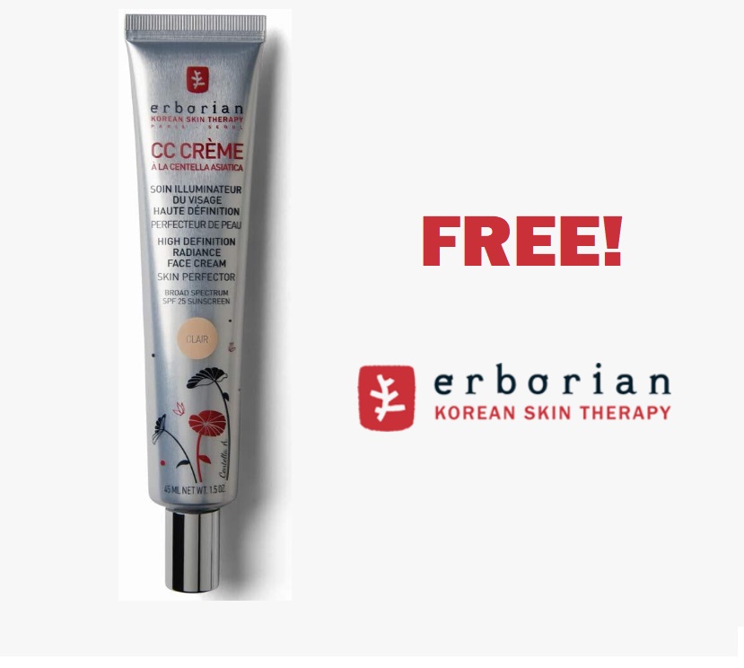 Image FREE Erborian CC Cream!