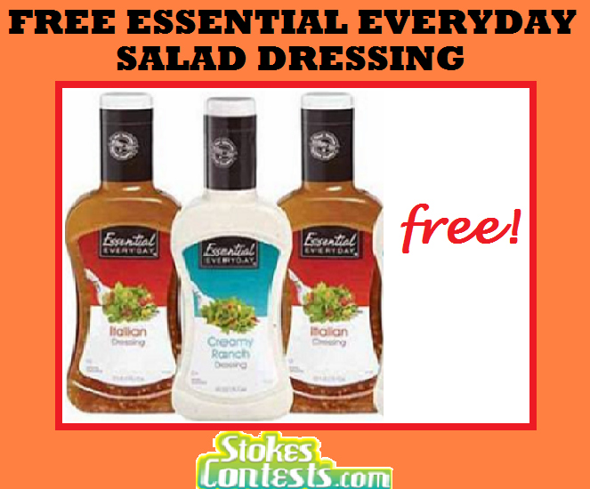 Image FREE Essential Everyday Salad Dressing TODAY ONLY!