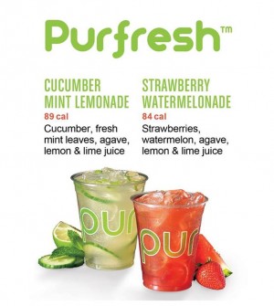 Image FREE Sample Purfresh Beverages at Extreme Pita on July 17