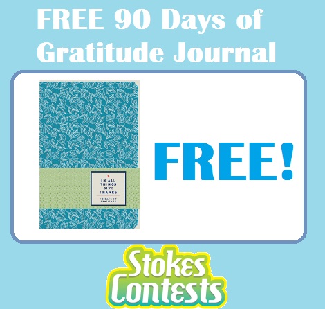 Image FREE 90 Days of Gratitude Journal