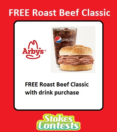 Image FREE Arby's Roast Beef Classic