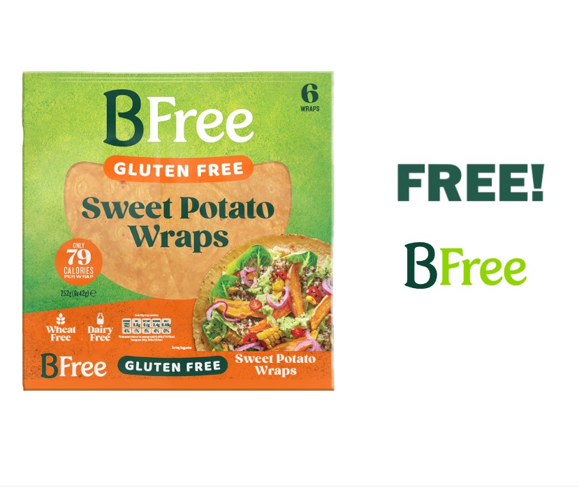 Image FREE PACK of Gluten-FREE Sweet Potato Wraps