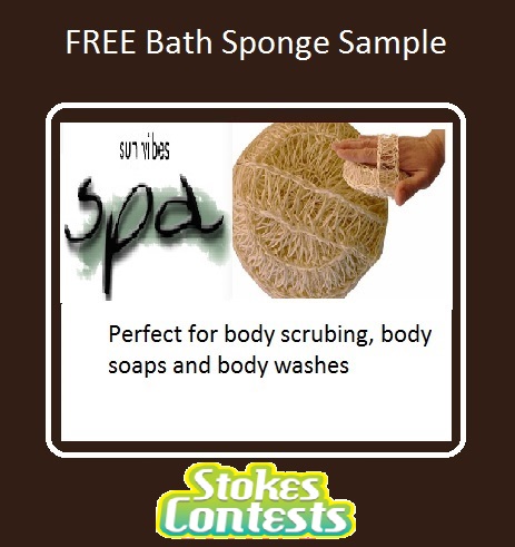 Image FREE Bath Sponge Sample