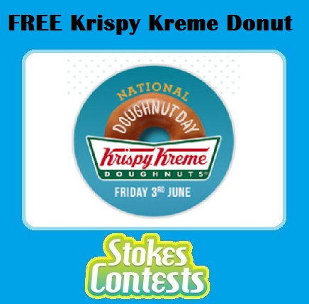 Image FREE Krispy Kreme Doughnut on Friday, June 3rd