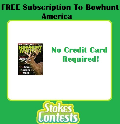 Image FREE Subscription to Bowhunt America