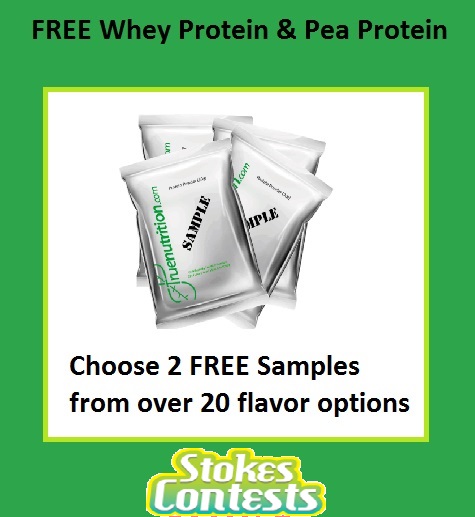 Image FREE Whey Protein & Pea Protein Samples