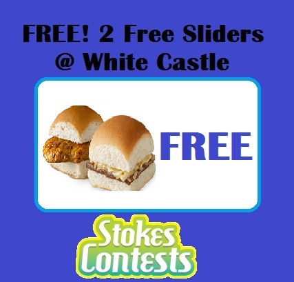 Image FREE 2 White Castle Sliders On Sunday May 15th