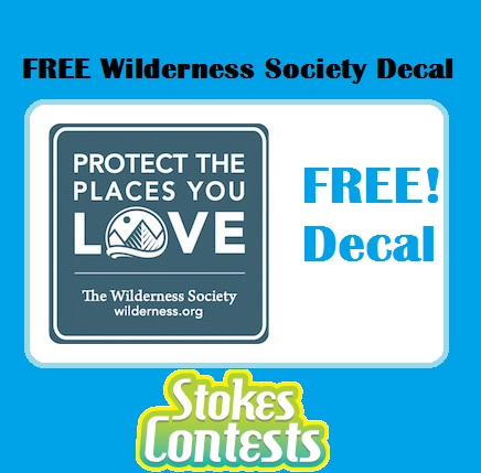 Image FREE Wilderness Society Decal