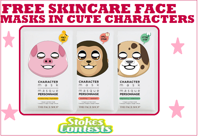 Image FREE Skin Care Face Mask in Cute Characters