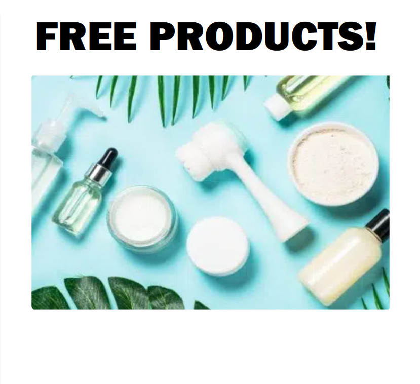 Image FREE Facial Skincare Products