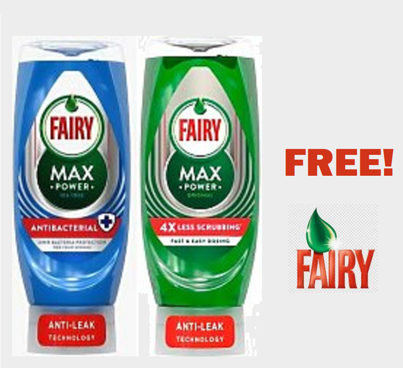 Image FREE Fairy Max Power Detergent