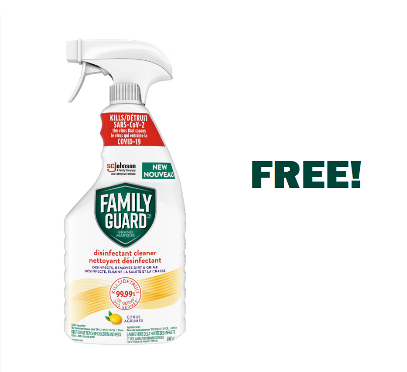 Image FREE Family Guard Disinfectant Cleaner & MORE!
