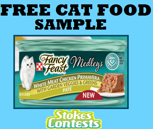 Image FREE Fancy Feast Medleys Can