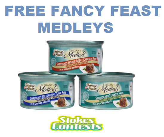 Image FREE Can of Fancy Feast Medleys