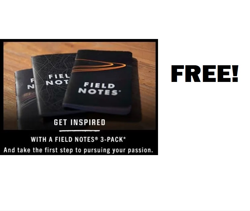 Image FREE Field Notes 3 Pack