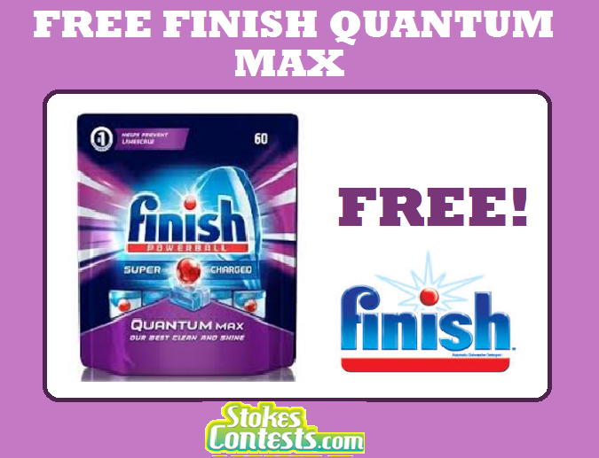 Image FREE Finish Quantum Dishwasher Cleaner Mail In Rebate..